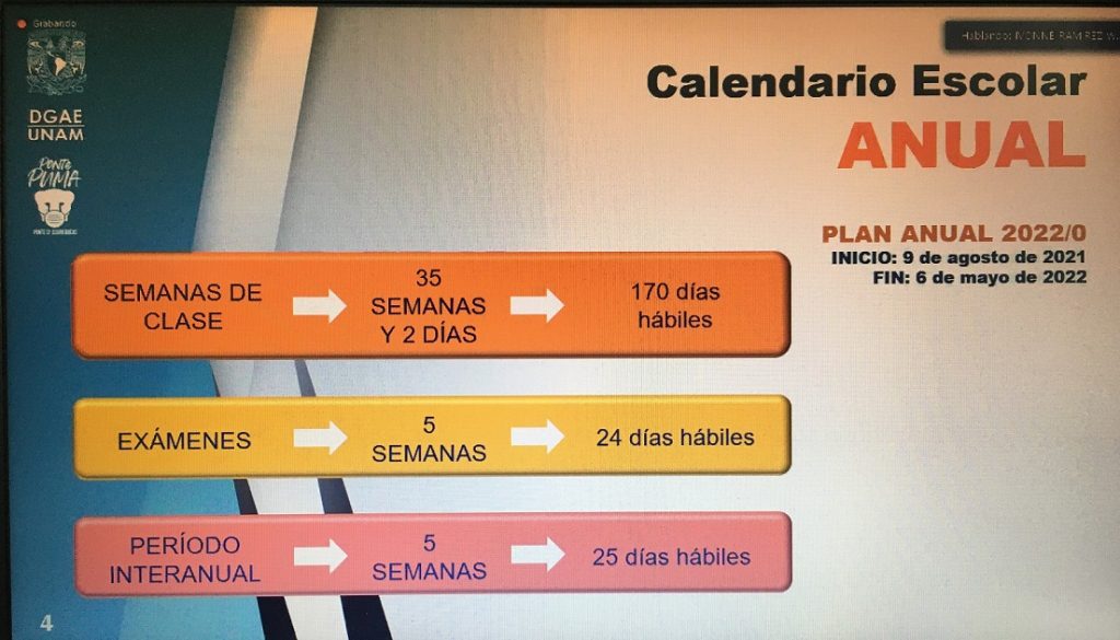 Calendario Escolar 2022 Unam Fca Airport IMAGESEE