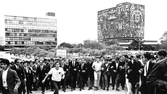 marcha del silencio 1968 México movimiento estudiantil