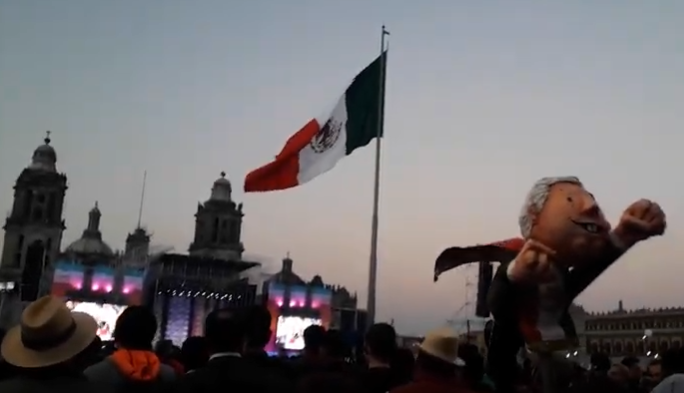 Toma de protesta de Andrés Manuel López Obrador, 1 de diciembre del 2018
