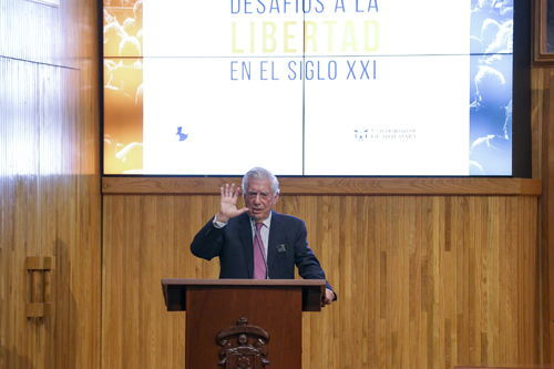 Foro Internacional Sobre los Desafíos de la Libertad en el Siglo XXI, Mario Vargas LLosa