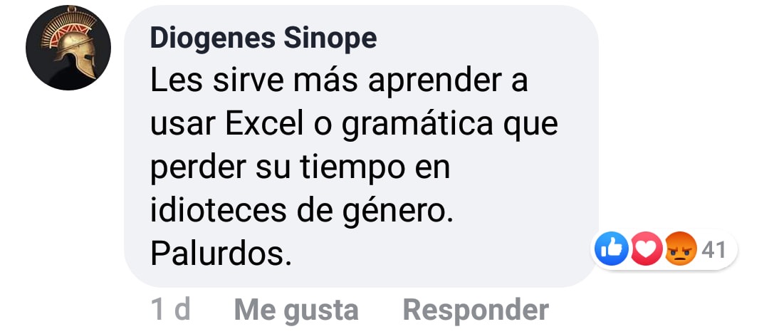 materia género facultad química comentarios misóginos