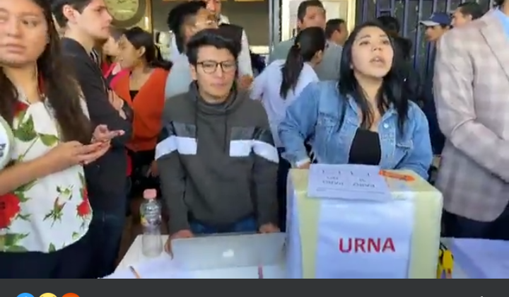 Paro derecho votación UNAM