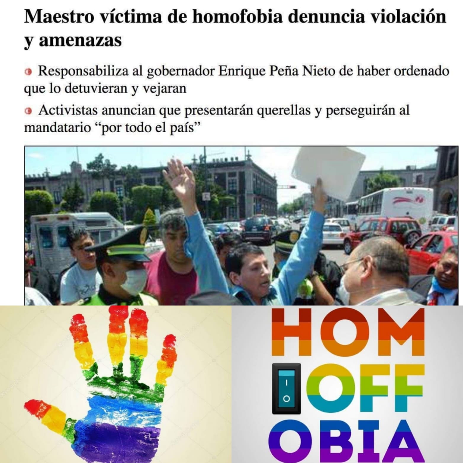 homofobia discriminación agustín estrada