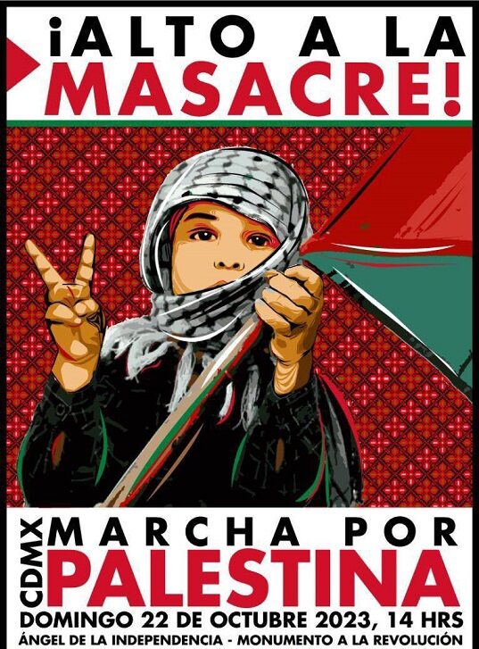 marcha palestina gaza masacre israel